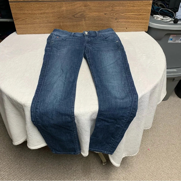 Hudson jeans size 27 Collin flap skinny ankle slightly dark wash - Picture 11 of 12